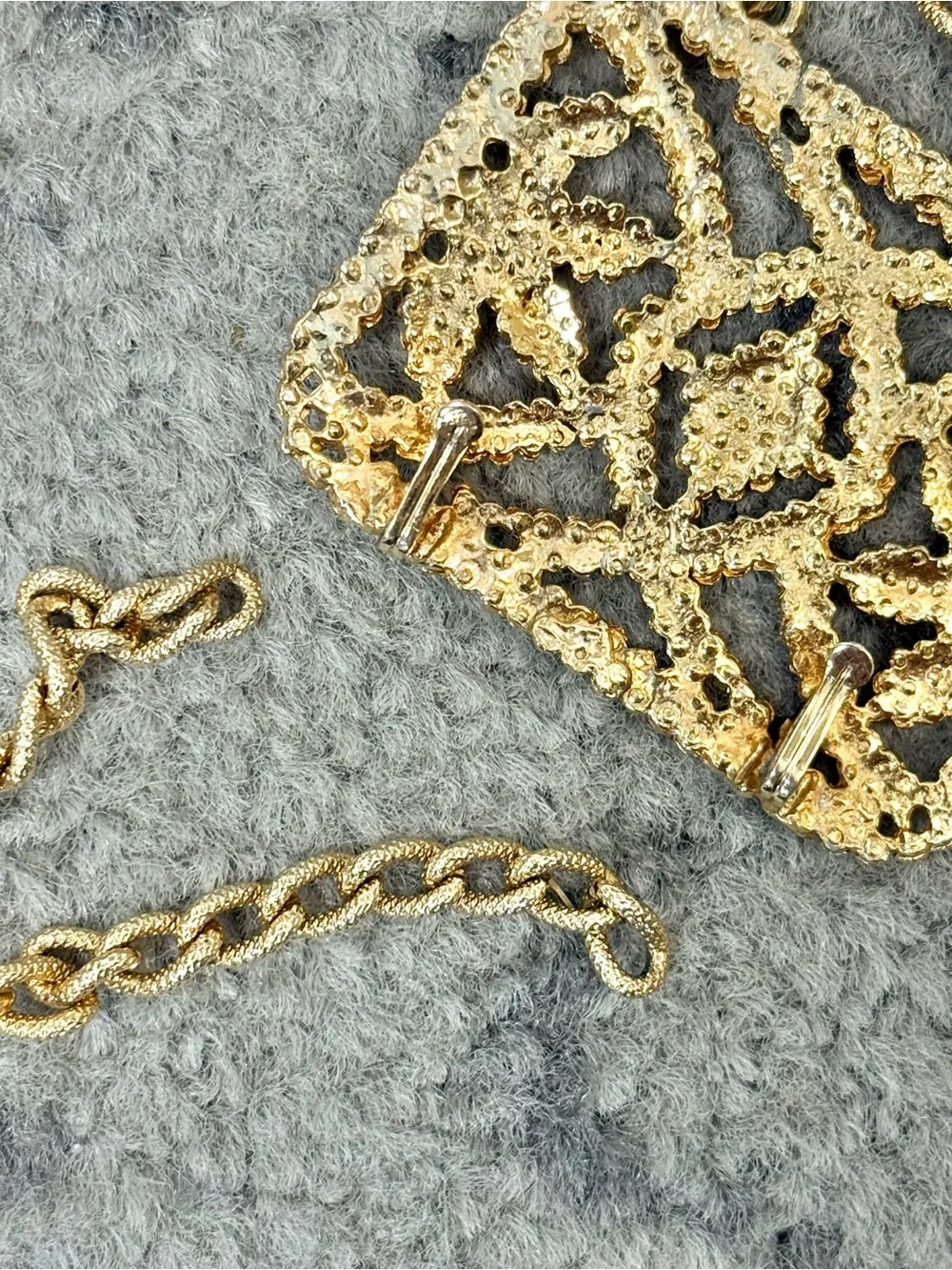 Gold Chain Link Waist Belt